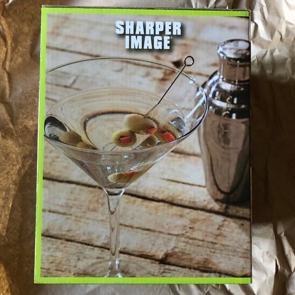Sharper Image Oversized Martini Glass - Picture 3 of 5